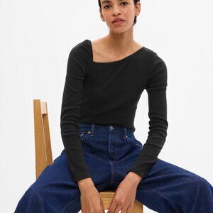 Gap Rib Asymmetric Top XS